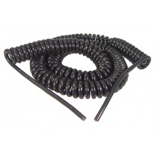 19970 - 5M two core curly cord. (1pc)